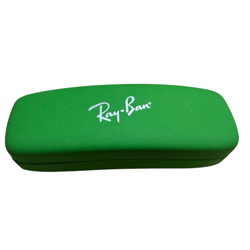 Ray-Ban Retro Green Eyeglasses Hard Case Unisex